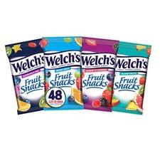 Welch's Fruit Snacks, Bulk Variety Pack with Mixed Fruit, Superfruit Mix, Island