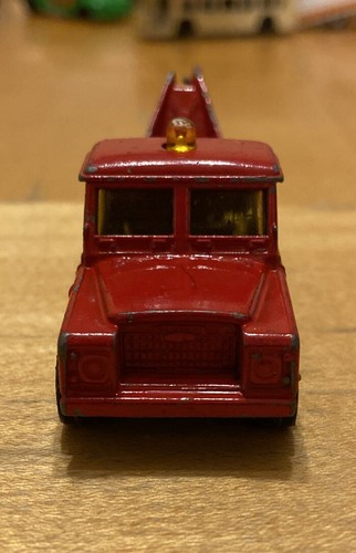 Vintage Corgi Juniors Land Rover Tow Truck Rare Original Old Car Free Shipping + - Picture 3 of 7
