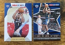 Zion Williamson Card Lot! 2020-21 Panini NBA Hoops Basketball Pelicans