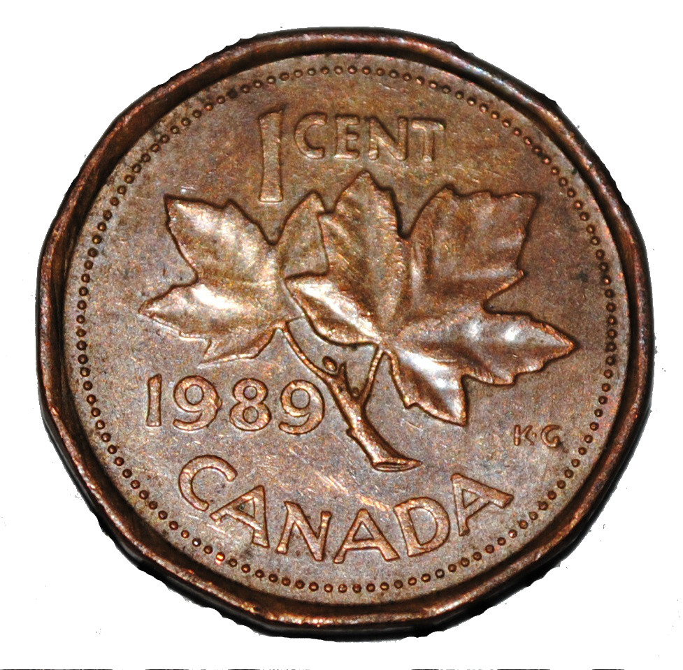 Canada 1989 1 Cent Copper One Canadian Penny Coin | eBay