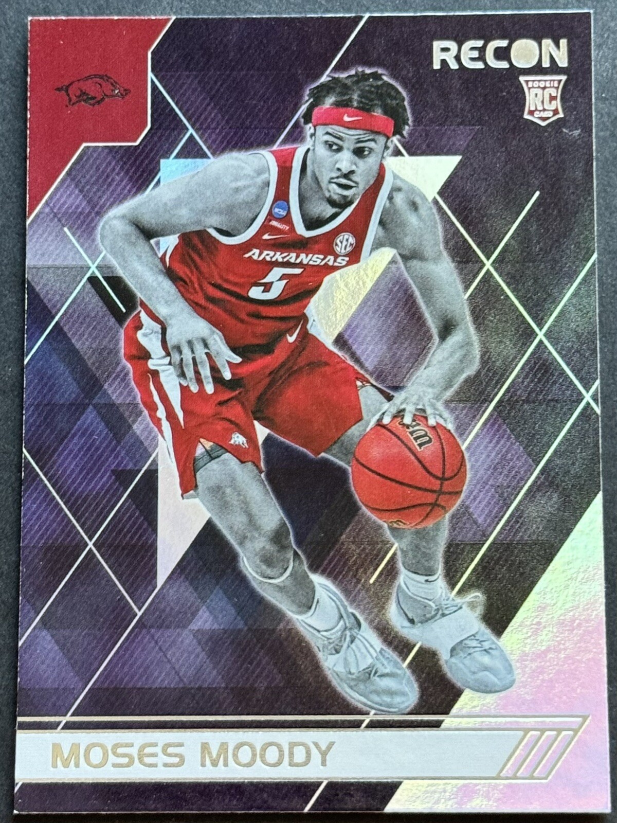 2021-22 Panini Chronicles Draft Picks #131 Moses Moody Recon