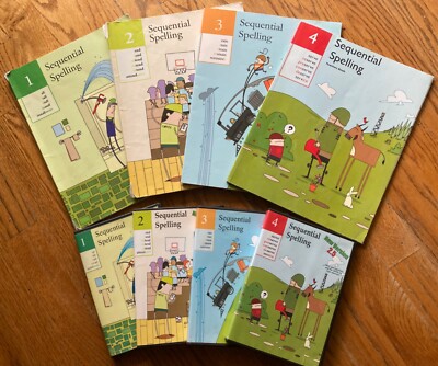 Sequential Spelling SET - Volumes 1-4, Teacher's Guides and DVDs