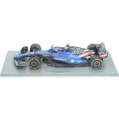 Spark 1:18 A. Albon Williams FW45 Gulf Design #23 Singapore GP Formula 1 2023 18S968 model car