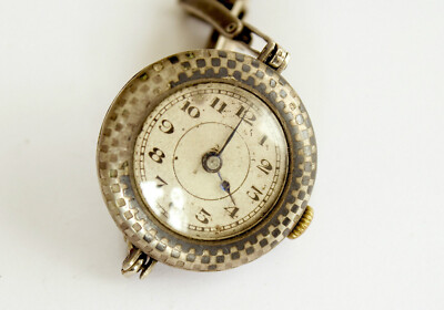 Montre Mécanique ARIS Vintage Années 60 - Boîtier Doré 33 Mm - Vendue Pour Pièces