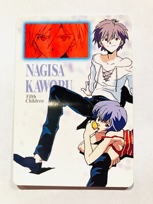 Rei Kaoru Neon Genesis Evangelion Collection Card 56 Very Rare From Japan F/S