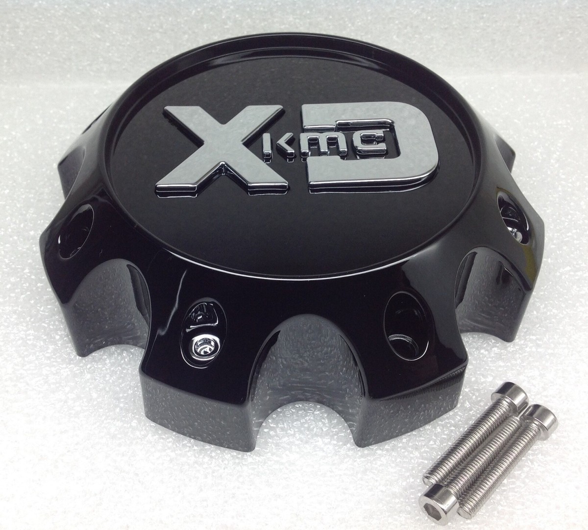 KMC XD Series Gloss Black 8 Lug Wheel Replacement Center Cap