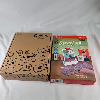 Osmo Coding Blocks &  Detective Agency A Search & Find Mystery Game 