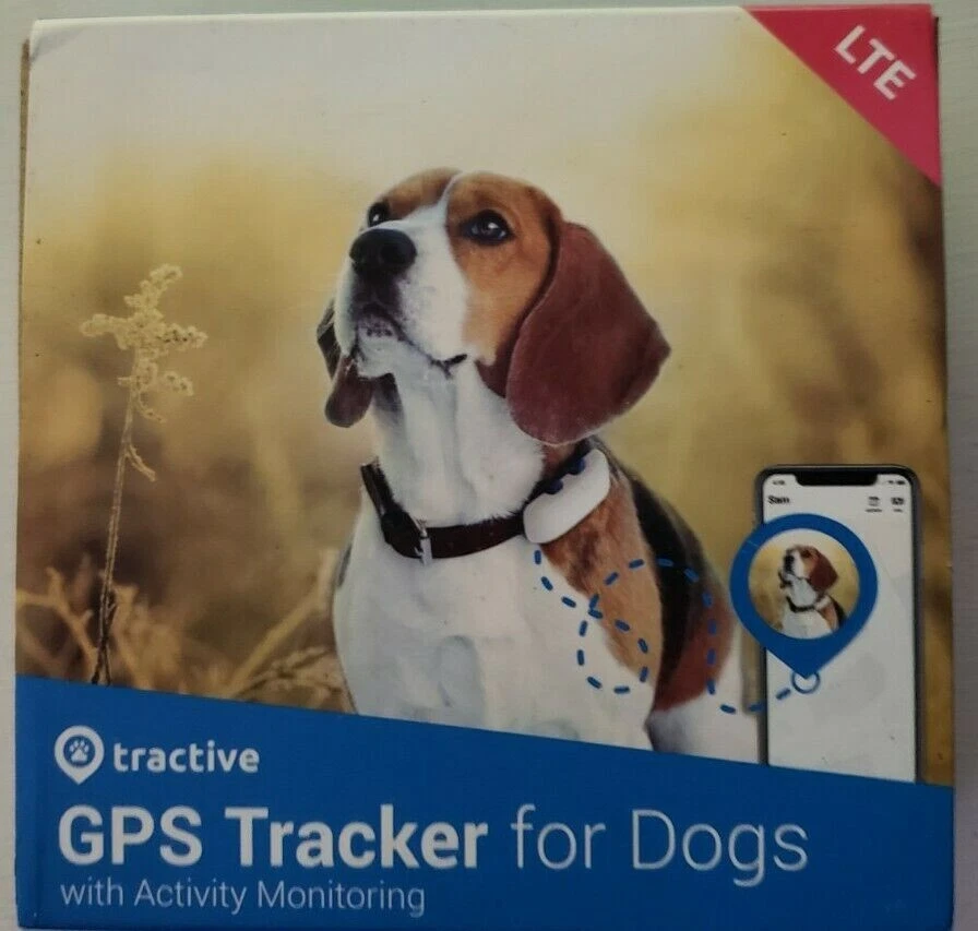 Tractive Dog GPS Tracker with Activity Monitoring, Fits any Collar