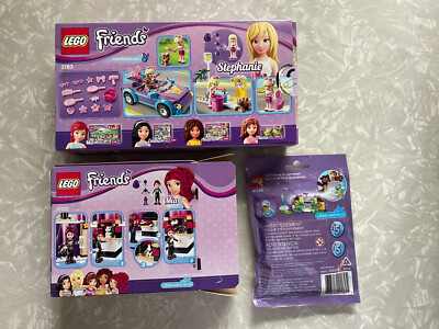 Lego Friends 3183, 41001, and 41044 Complete Retired Set Bundle | eBay