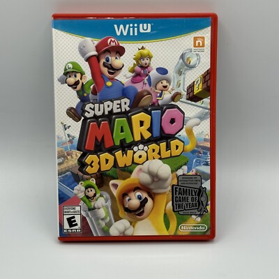 Super Mario 3D World for Nintendo Wii U. Family Game of the Year Edition