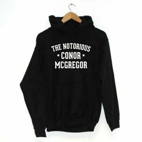 FELPA CON CAPPUCCIO THE NOTORIOIUS CONOR MCGREGOR molti colori ootd swag ufc
