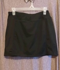 Tangerine Skort Black Skirt Golf Tennis Athletic Zip Pocket Detailed Small