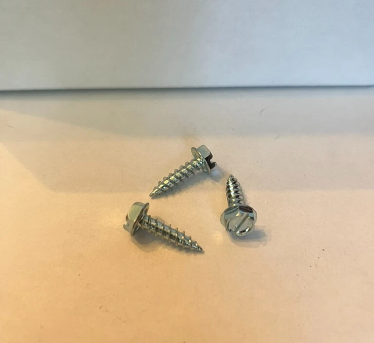 Self-Piercing Slotted Hex Washer Head Zip Screws- 5/16 Head, 3/4 Length (900pcs) - Image 2 of 3