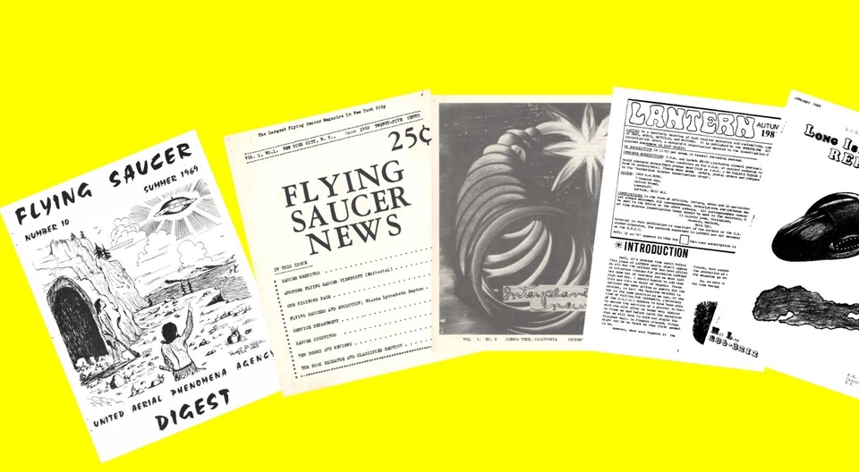 OVER 1000 UFO MAGAZINES FLYING SAUCER NEWSLETTERS FROM 1947 TO MODERN ERA ON DVD - Image 4 of 4