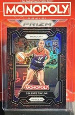 2024 Panini Prizm Monopoly WNBA Celeste Taylor #66 Red Classic Icons Rookie
