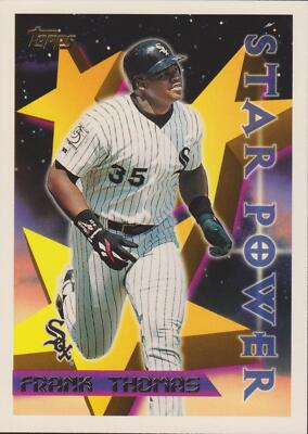 1996 Topps Star Power Frank Thomas #229 Chicago White Sox Baseball