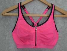 VS VICTORIA'S SECRET Sport Bra by VSX Front-Close 34B Pink