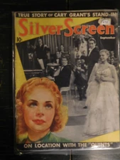 Vintage September 1938 Silver Screen Magazine ~ Cary Grant, Quints