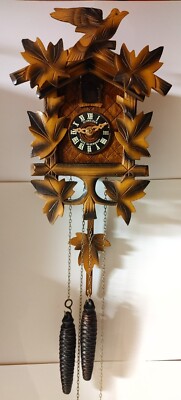 SCHNEIDER 1 DAY BLACK FOREST CUCKOO CLOCK, MADE IN GERMANY