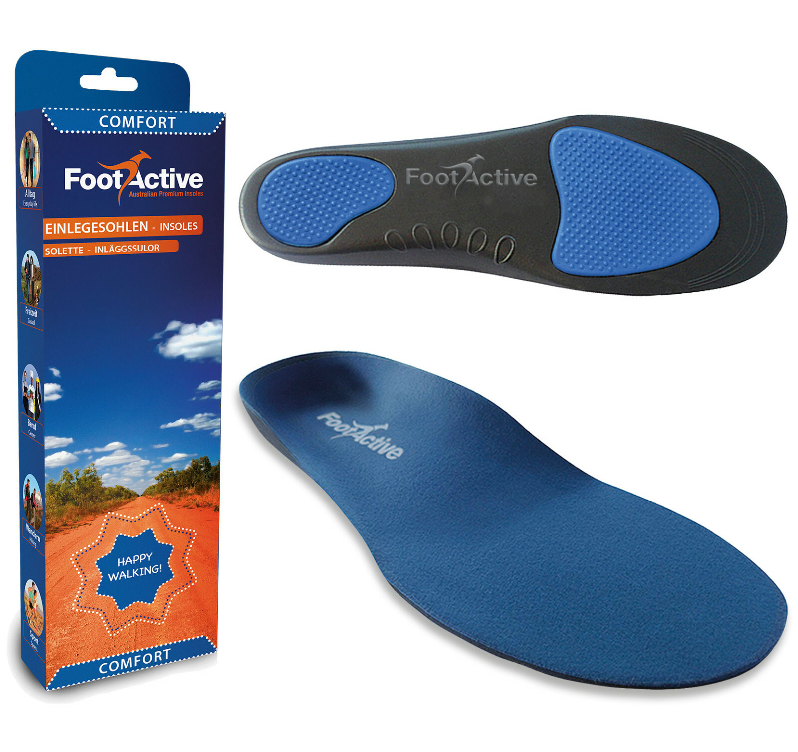 FootActive COMFORT BLUE - 2 pares por 1 precio - mientras haya existencias - promoción