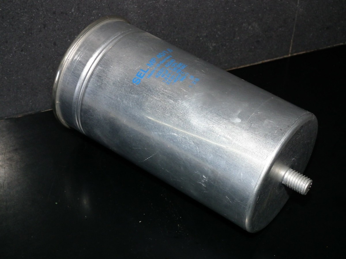 Siemens PIO capacitor 40u 2500V Made in West Germany 80s 40mfd 2.5