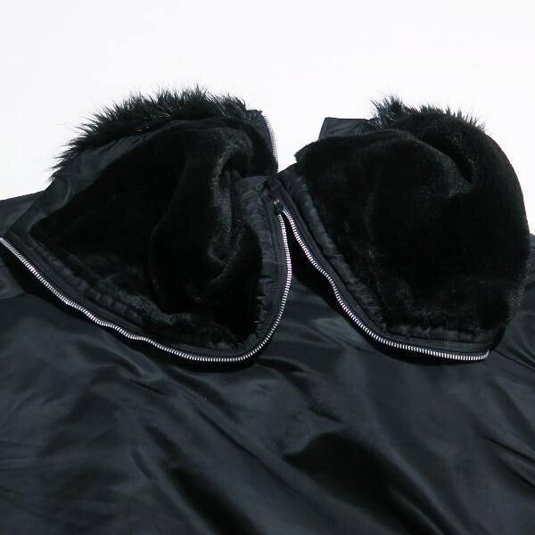 WTAPS x Alpha Industries N-2B Parka - Size Large - Black WTAPS x Alpha Industries N-2B Parka - Size Large - Black