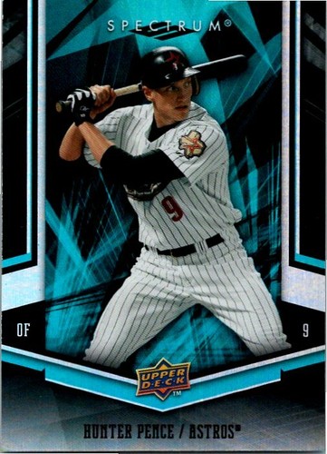 2008 Upper Deck Spectrum Baseball Card #43 Hunter Pence Astros | eBay