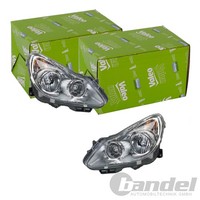 2X Valeo H1 H7 W5W Scheinwerfer Satz Passend FüR Opel Corsa Links+Rechts