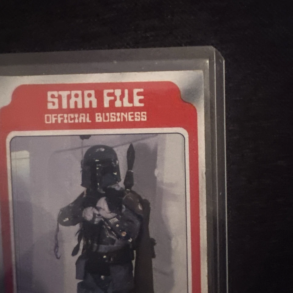 1980 Star Wars Boba Fett #11 Empire Strikes Back Star File Rookie Card - Image 3 of 4
