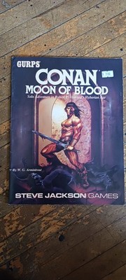 Conan - Moon Of Blood - GURPS - 1989 - Steve Jackson Games - W.G. Armintrout