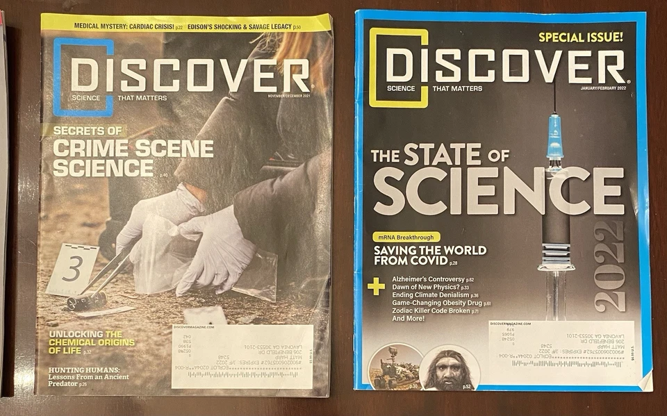 Lot 17 Magazines DISCOVER 2005 - 2022 - Image 2 of 4