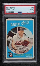 1959 Topps Harry Chiti #79 PSA 6 0nr3