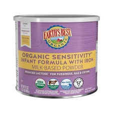 Earth's Best Organic Baby  Sensitivity with Iron 21.0 oz (Pack of 4)