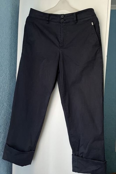 Women Bogner Trousers Navy 40