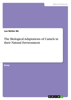 Lea Weller Ba | The Biological Adaptations of Camels in their Natural...