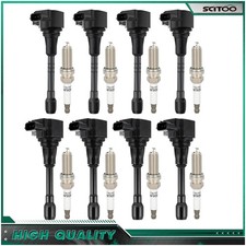 Ignition Coils & Spark Plugs For Infiniti for QX56 for QX80 for QX80 5.6L UF650