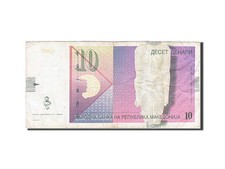 #257015 Geldschein, Mazedonien, 10 Denari, 2011, S+