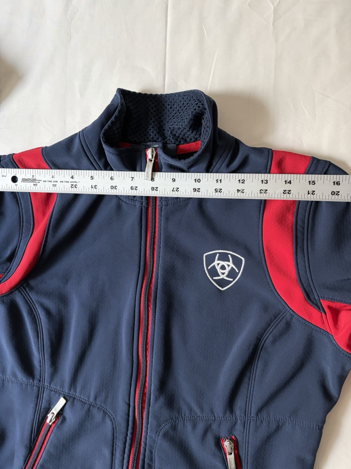 Ariat Team Womens Medium Softshell Jacket Full-Zi… - image 18