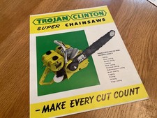 1950’S TROJAN-CLINTON SUPER CHAINSAW SALES BROCHURE