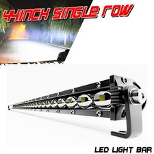 LED Light Bar 44in 46in 126W Single Row Ultra-Slim Combo Beam for 4x4 Trucks