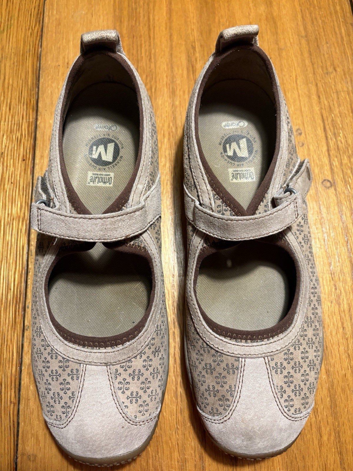 Scarpe Merrell donna Circuit Mary Jane stampa tortora taglia 8 1 8 tortora