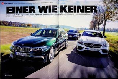 Sport Auto 01/2018 BMW Alpina B5 Biturbo Touring mit 608PS besser als...?
