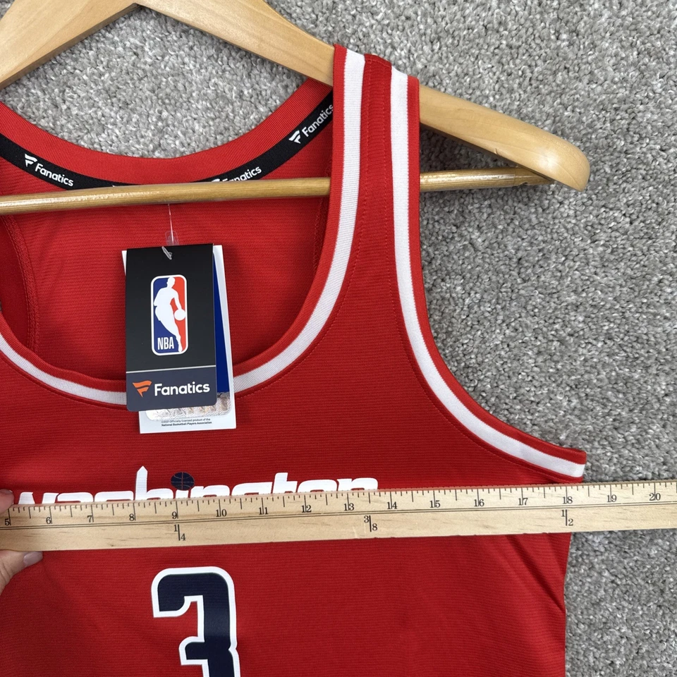 Camiseta sin mangas roja para mujer Washington Wizards Bradley Beal Fanatics Icon mediana NUEVA Foto 4 de 4