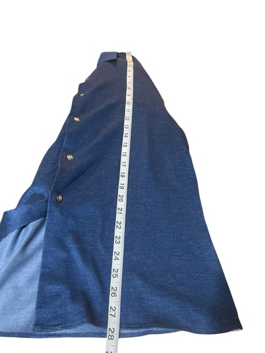 Tiki Napoli Shirt Mens XLarge Blue Long Sleeve Button Up Slim Fit Italy - Picture 5 of 10
