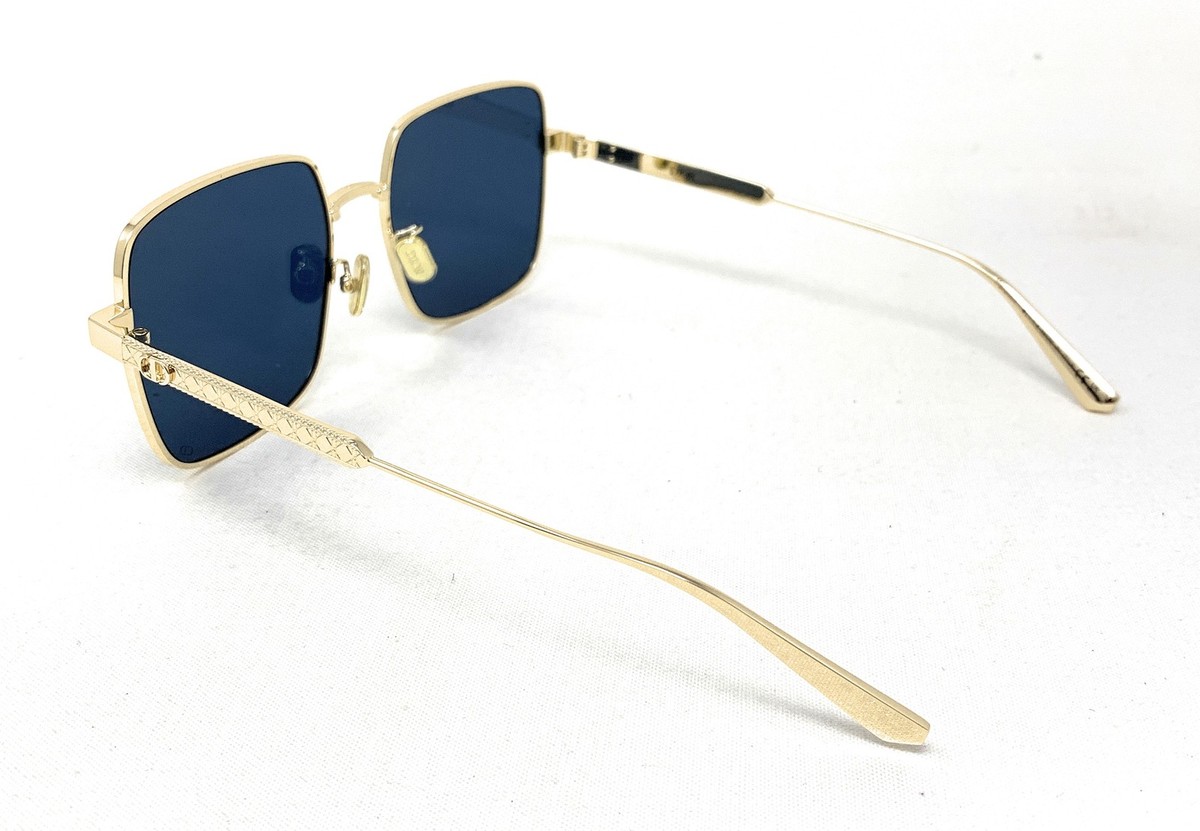CHRISTIAN DIOR DiorCannage Square Sunglasses S1U B0B0 Gold  display picture 2