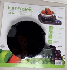 Kamenstein Stainless Steel Digital Kitchen Scale 11 Lb Capacity