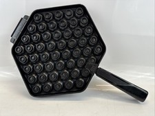 Nordic Ware Egg Waffle Pan Cast Aluminum, Mad...