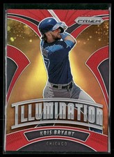 2020 Panini Prizm #I-9 Kris Bryant Illumination Red Prizm