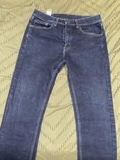 Levi's 506 Straight Men's Blue Denim Jeans - Size 32x30 Medium Wash Levi's Jeans