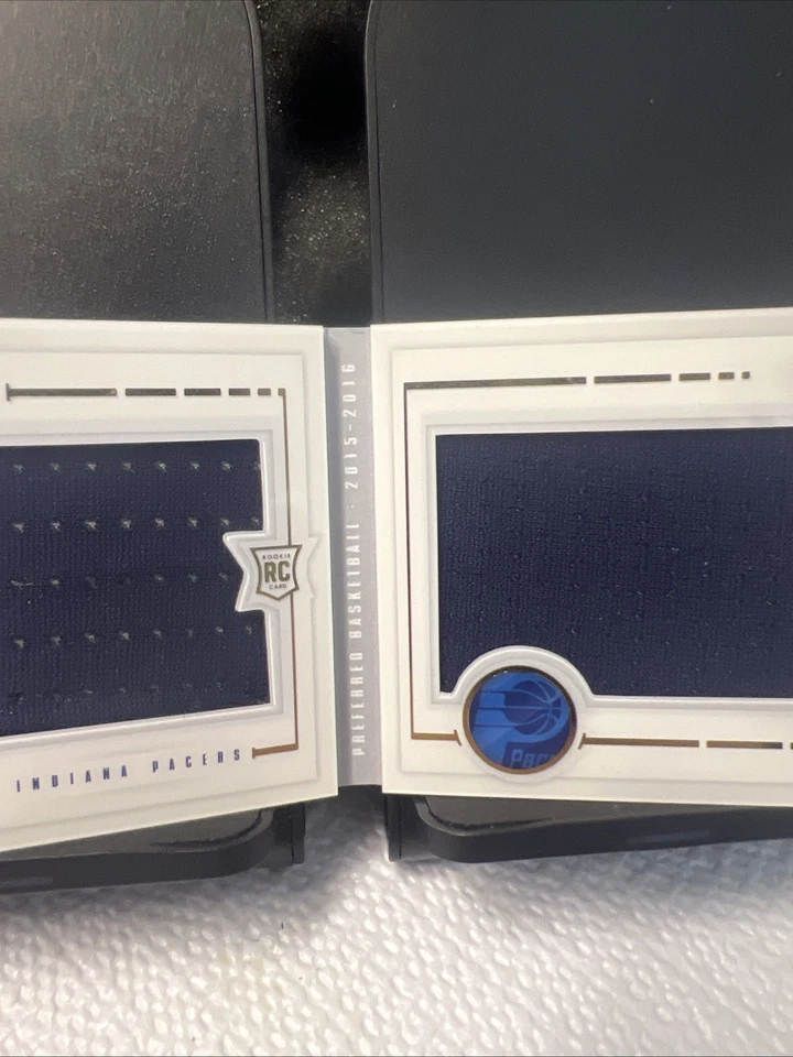 Folleto de radiocontrol Panini Myles Turner 2015-16 reliquia no. PRJ-MTY Foto 3 de 4